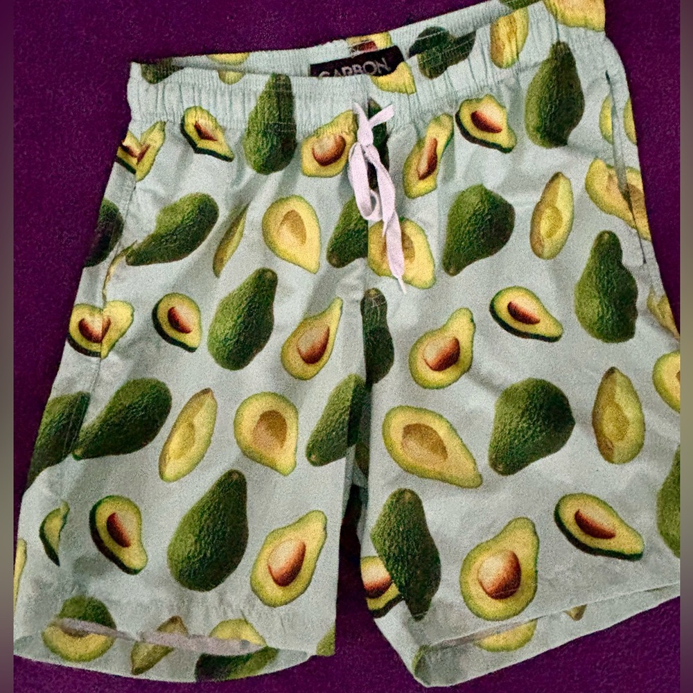 Avocado Print Board Shorts
